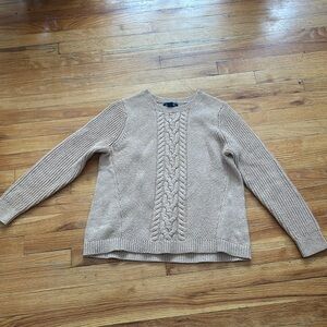 Lands End Long Sleeve Knit Sweater